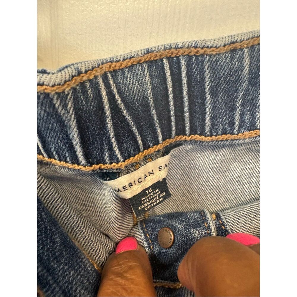 AEO Strapless Denim Dress - Picture 6 of 7